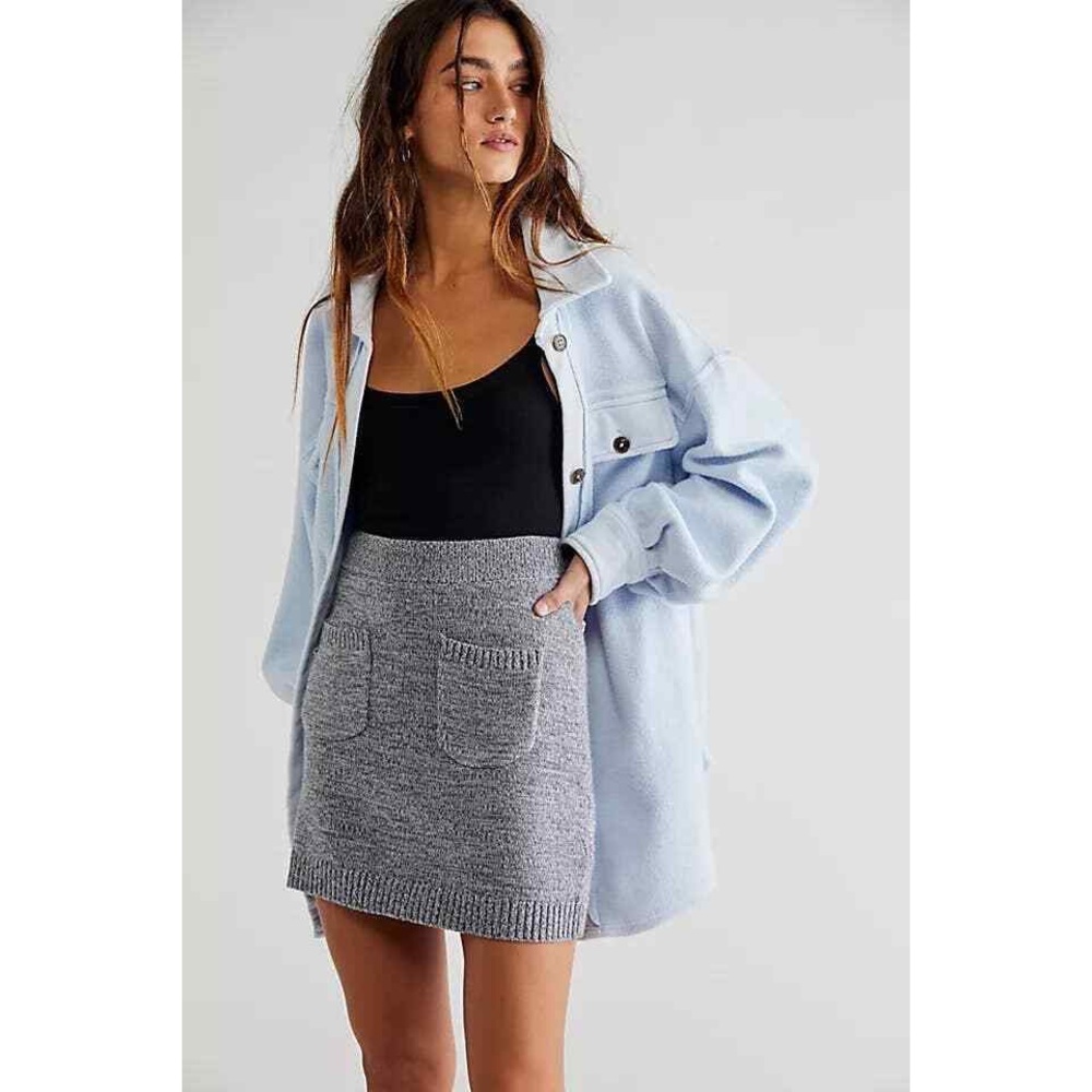 Care FP Solid Viola
Sweater Mini Skirt-